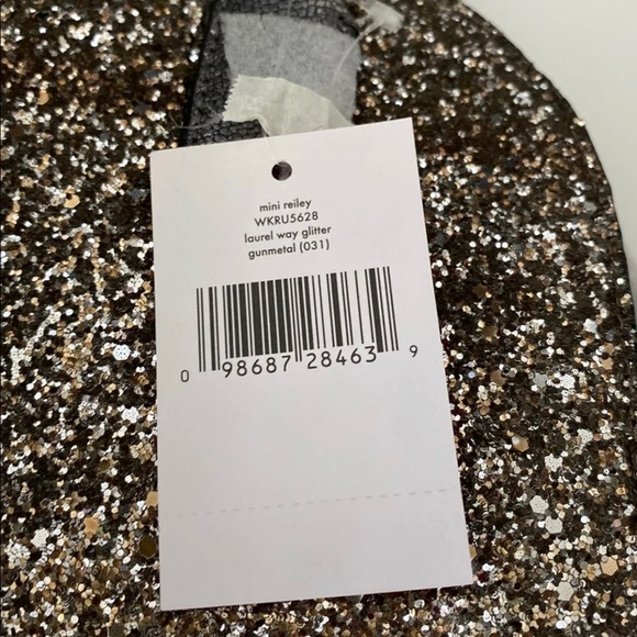 NWT Kate Spade mini reiley Laurel way glitter bag - Picture 4 of 5